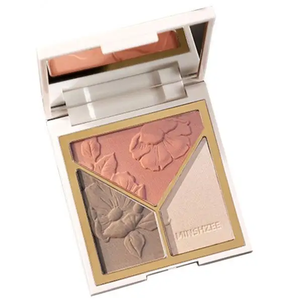 

Highlighter Face Palette Matte Blush Bronzer Shimmer Contour Makeup Illuminator for All Skin Types