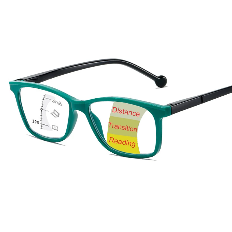 

1.0-4.0 Multifocal Progressive Reading Glasses Spring Hinge Women Men Blue Light Blocking Free Shipping Computer Eyewear Readers