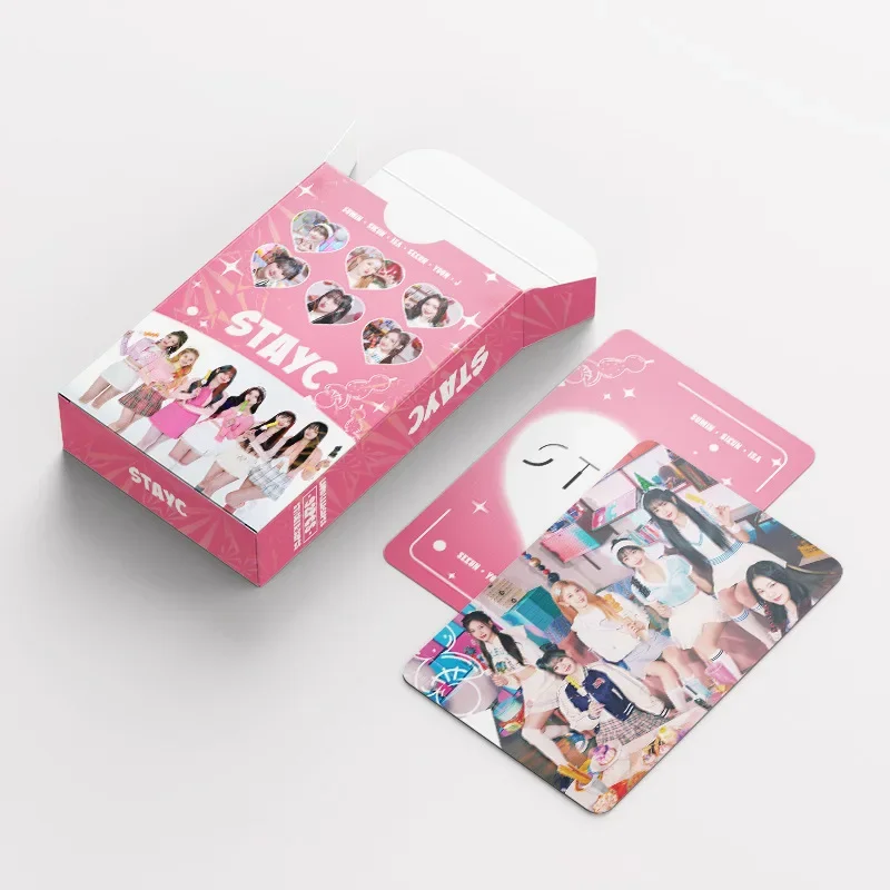 Trendy STAYC 3-in-1 Collectible Bundle – Greeting Cards, Photocards & Stickers Fan Essentials