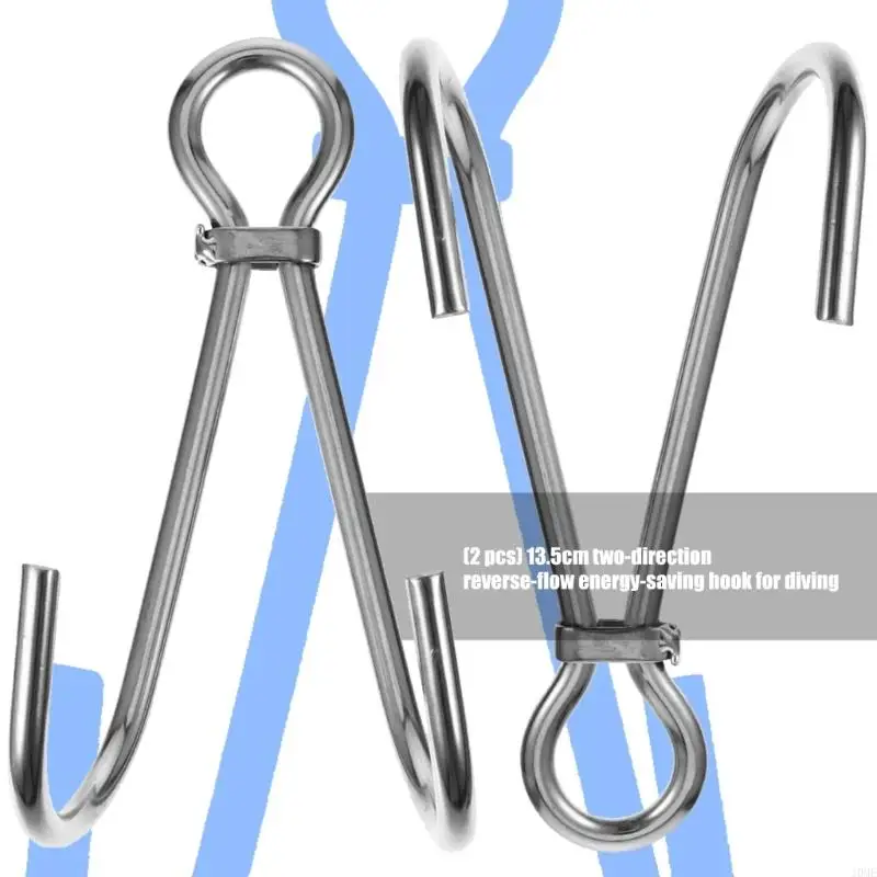 Rustproofed Double Connection Hook Professional Diving Gear Heavy Type Construction Water Sports Essential JOME