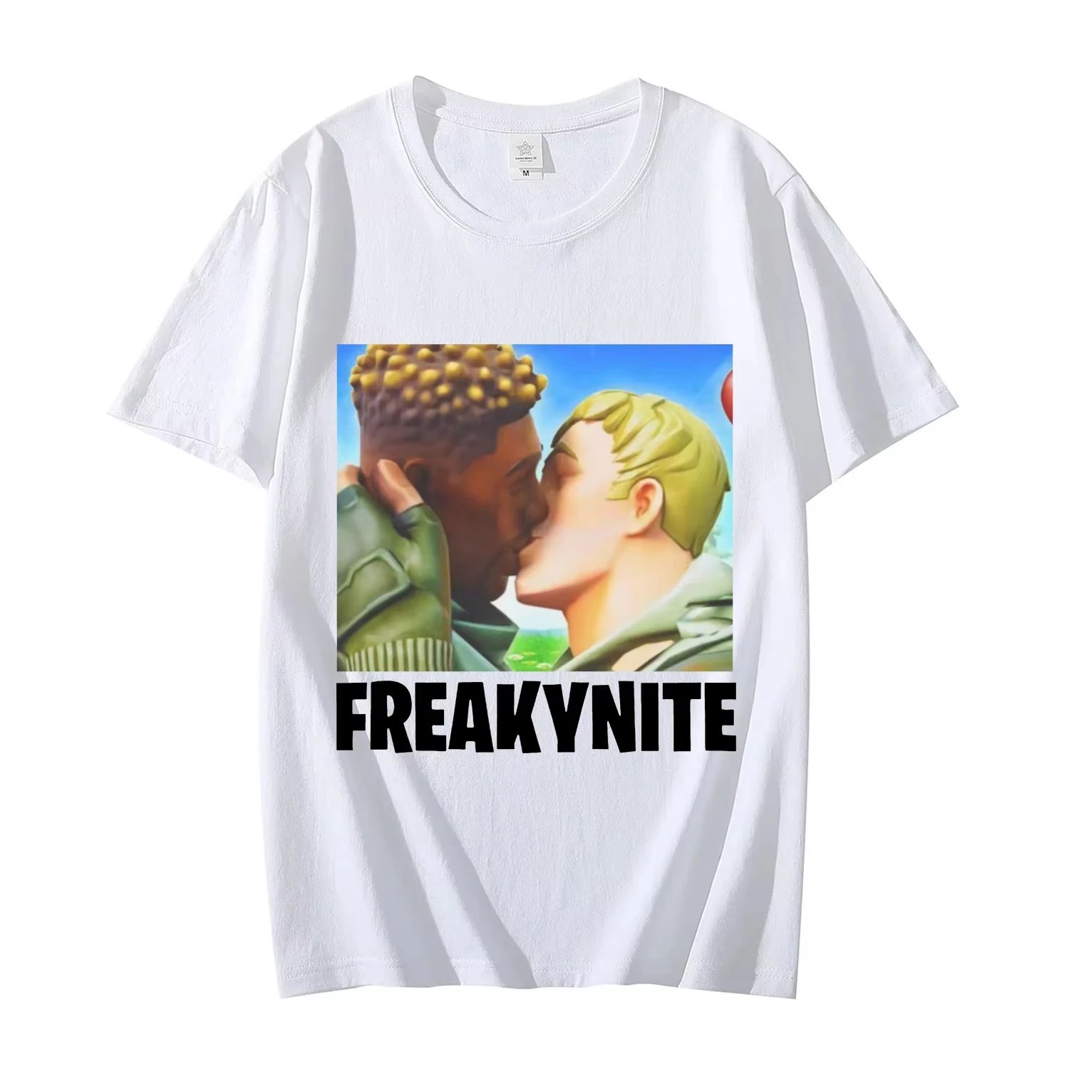 

Funny Meme Graphic T-Shirts Freakynite Parody Brainrot Joke T Shirts Fashion Casual Loose Short Sleeve Tshirts Unisex Streetwear
