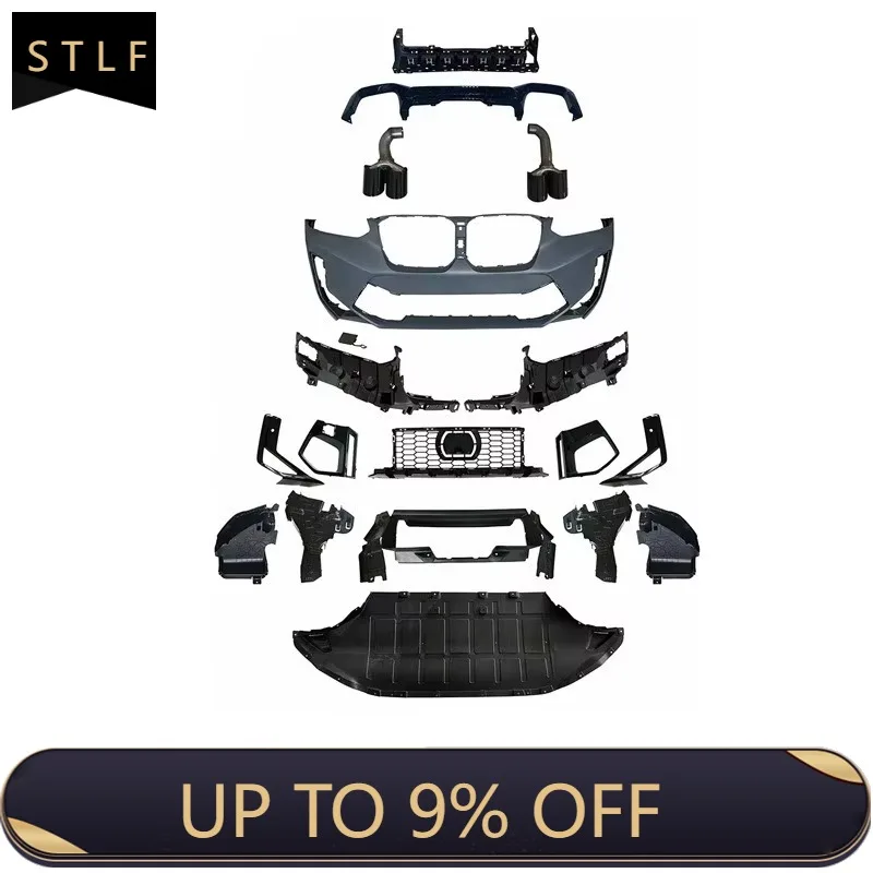 

Zuimi High-end Car Bumper For X4 G02 LCI Upgrade To X4M Bodykit Front Bumper X4M Rear Bumper Exhaust Pipe Body Kit