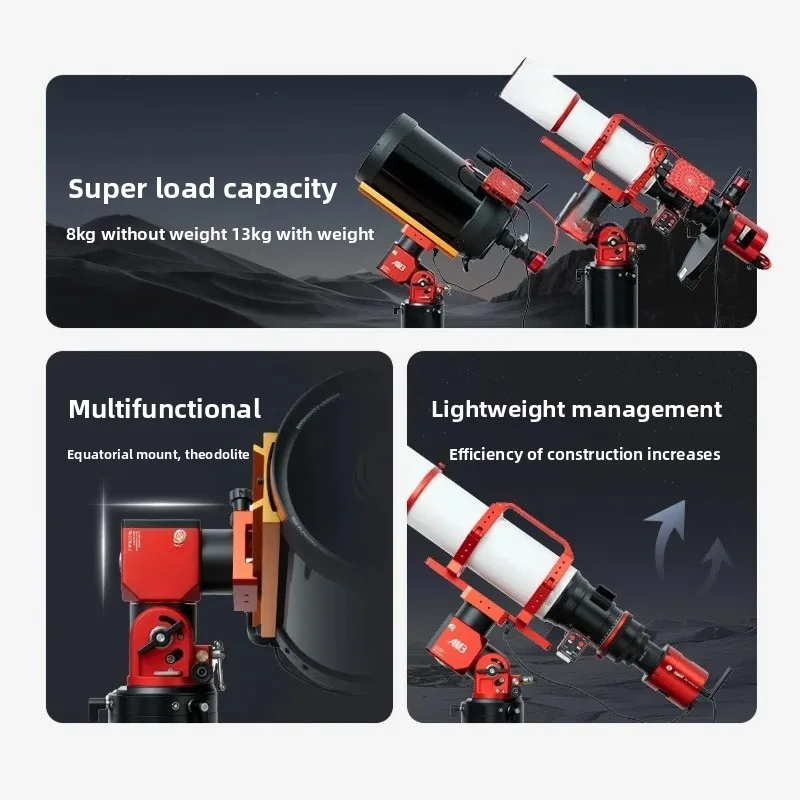 A new generation of equator, astrophotography camera automatically seeks stars c