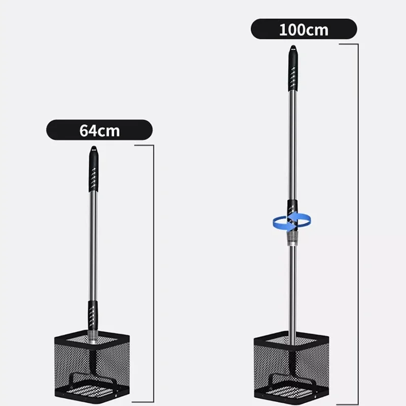 Portable Tennis Ball Picker, Table Tennis Ball Collection Basket, Retractable Length, No Need To Bend Over