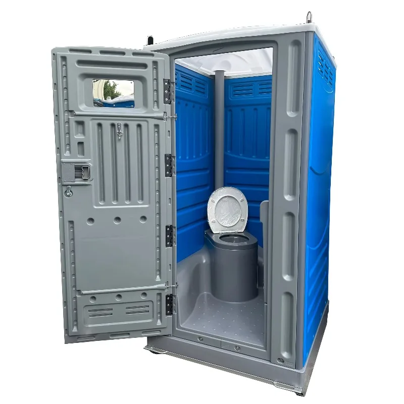 Portable Toilet Outdoor Restroom Cabin for Festival Sites Job Sites Public Places Camping RV Parks Durable Site Use