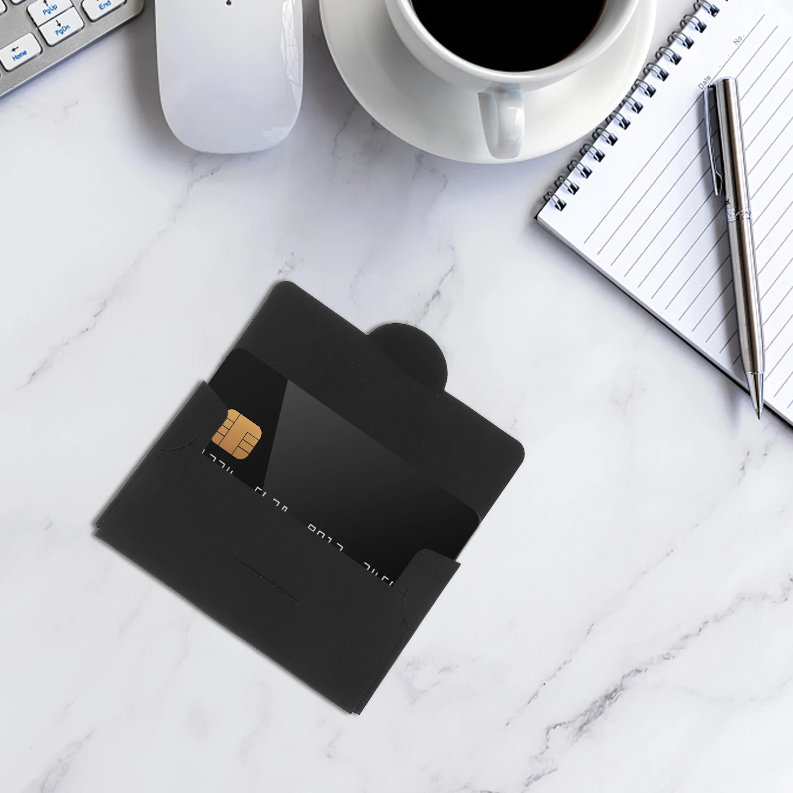 

50pcs Membership Card Holder Protector Sleeves Credit Paper Mini Envelopes Business Gift Trading Cards