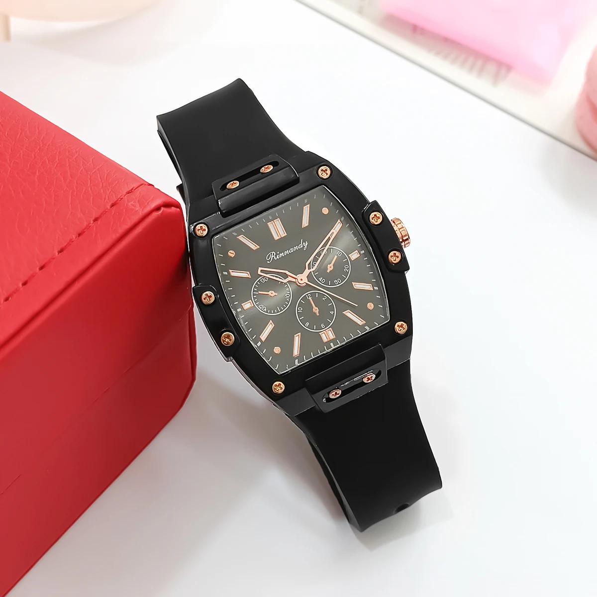 Women Watches Fashion Luxury Brand Women\'s Watch Silicone Strap Quartz Wristwatch Ladies Clock Gift Relogio Feminino