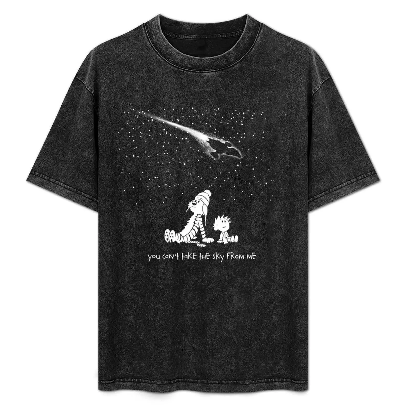 

Firefly Stargazing Calvin and Hobbes T-Shirt Festival Party Tee Top