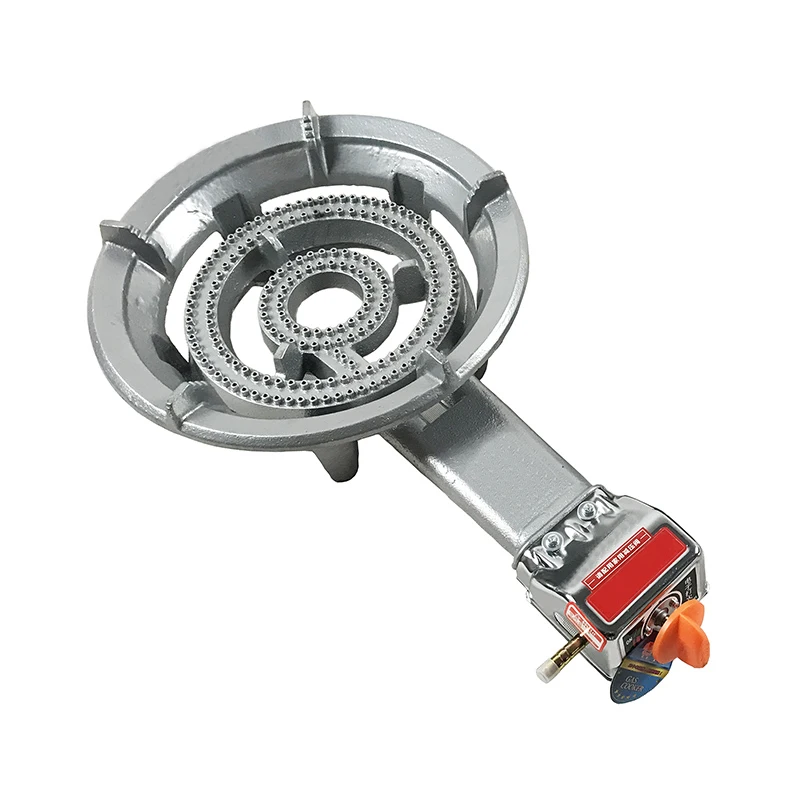 Przenośna zewnętrzna kuchenka gazowa komercyjna na biurko pojedynczy piec zaciekły piec pojedynczy zaciekły niskie ciśnienie kuchenka na gaz ziemny