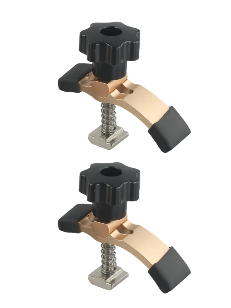 For Benchtop CNC Machines CNC Router Clamps 3018 CNC Clamps Easy-tightening Knobs Material Thickness Up To 1.77 Inches