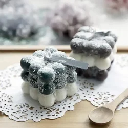 Christmas Style Handmade DIY Candles Mould Wax Plaster Candle 3d Silicone Soap Mold Scented Aromatic Candles Home Decor
