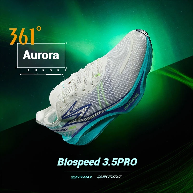 361 Degrees BIospeed 3.5 PRO Men Running Shoes Cushioning Rebound Comfort Professional Marathon Jogging Male Sneakers 672512222