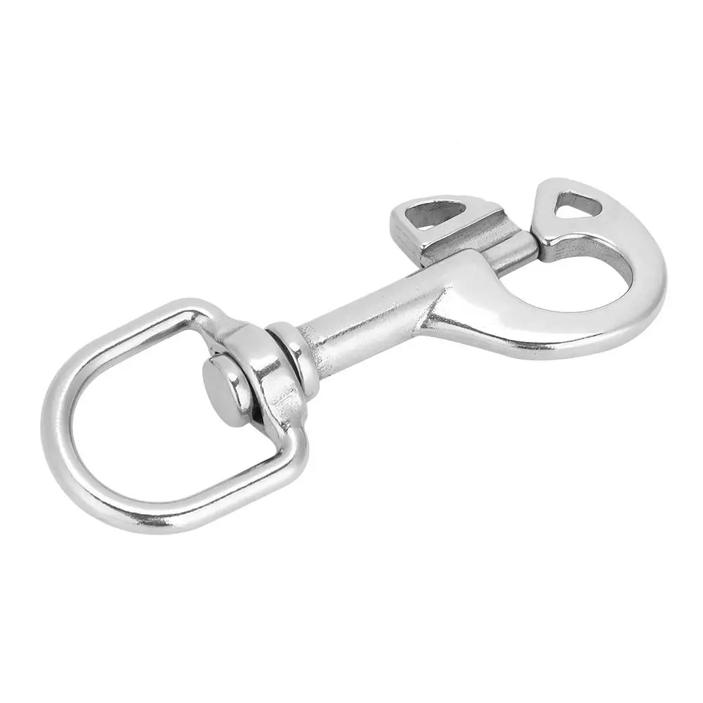 95mm 316 Stainless Steel Diving Snap Hook Clip - Water Sports Equipment