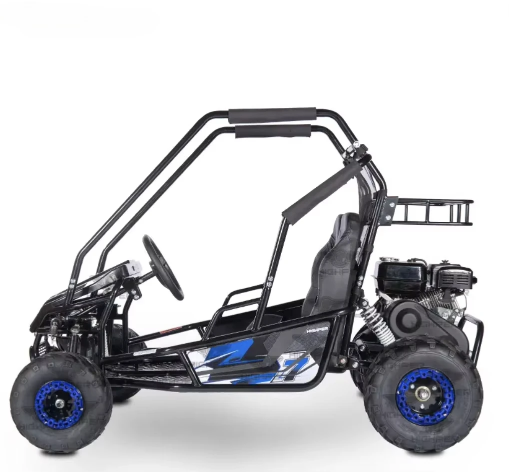 Adult High Speed Off Road Go Kart 196cc 4 Stroke 65HP High Torque Engine with Hydraulic Brakes for Outdoor Adventure Sports