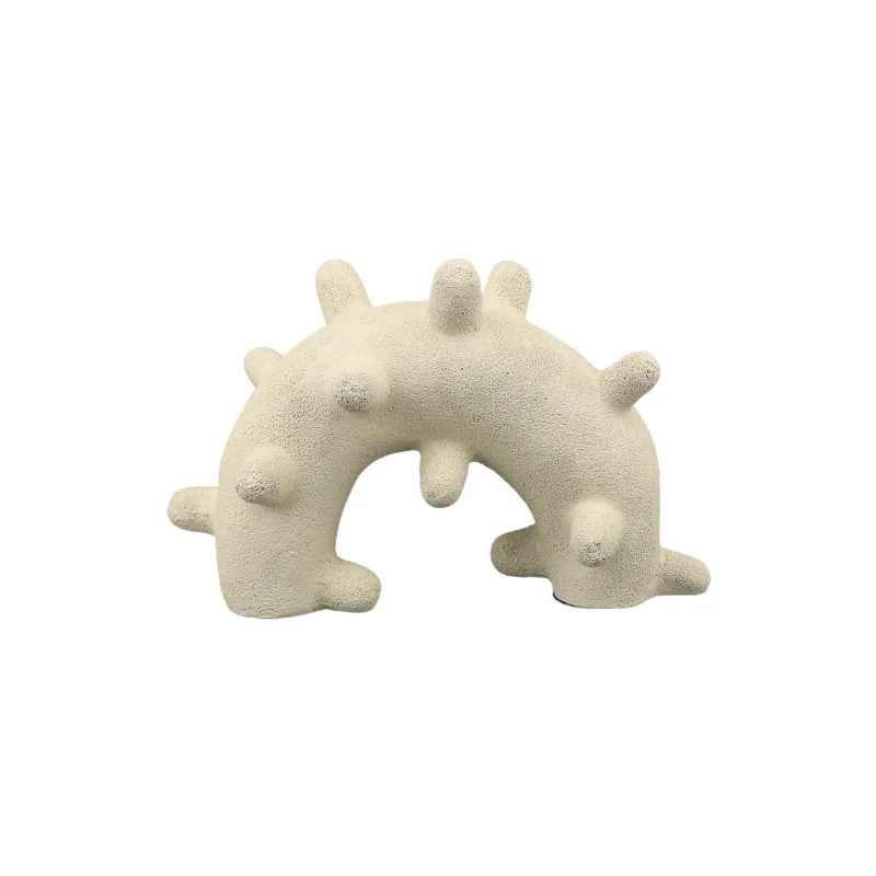 1Pcs Abstract Arc Shaped Decorations, Geometric Resin Decorations, Sculpture Decorations, Home Furnishings
