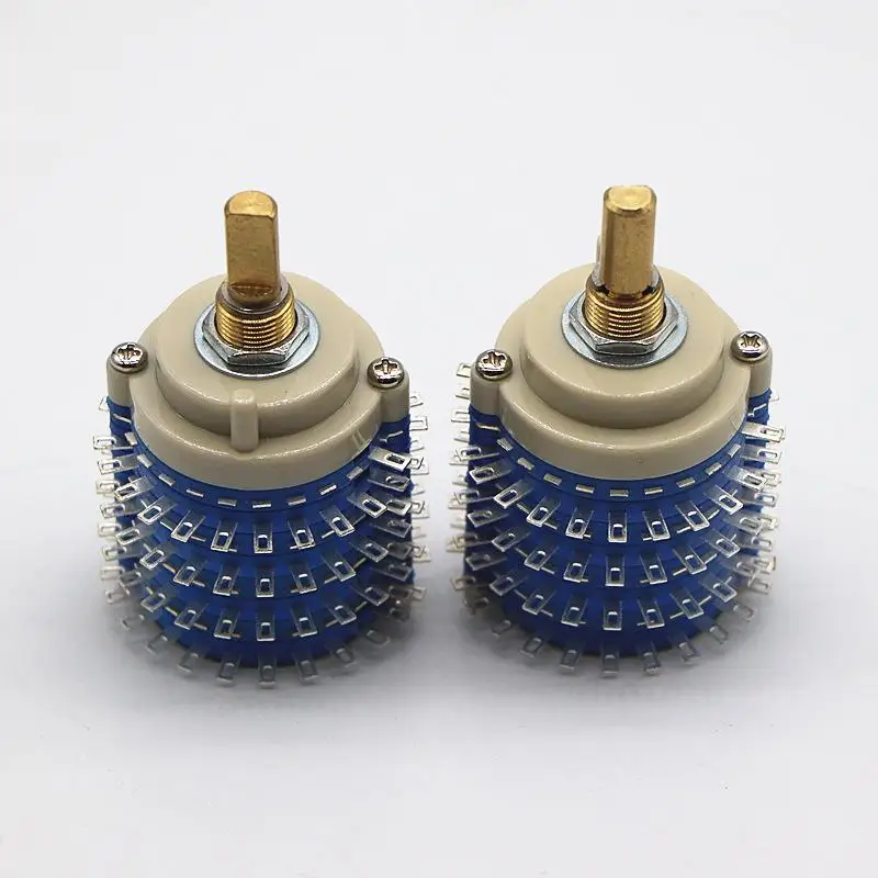 4X24 Gear 23 Gear Taiwan-made Sealed Rotary Band Switch D Handle Round Handle Kxm-2-15 Double Row Common Foot