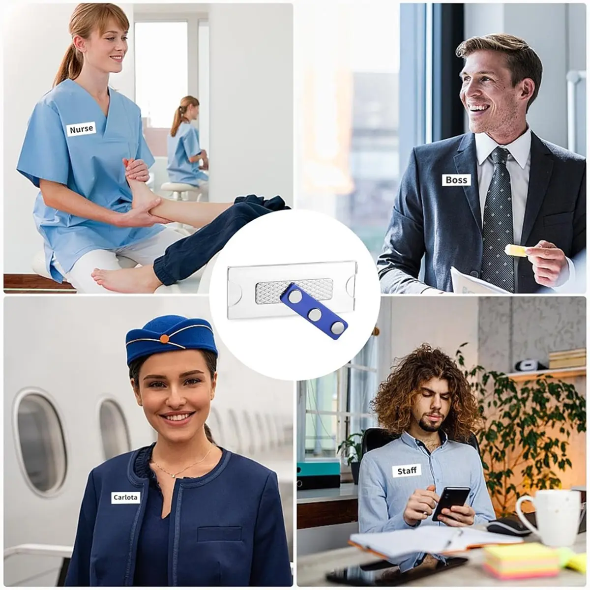 12Pack Name Badges …