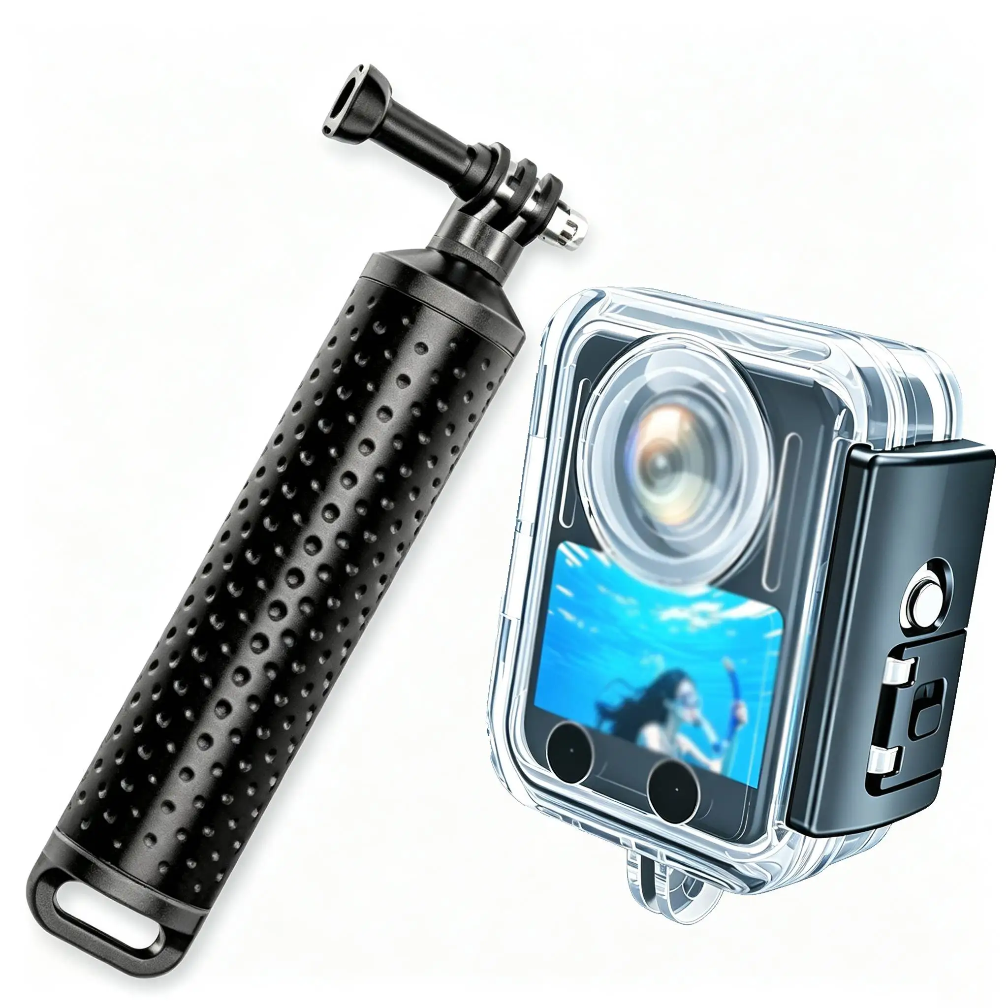 Underwater Dive Case Compatible with For DJI For Osmo 360 II 60M Waterproof Protection ABS Construction 9x5x10cm