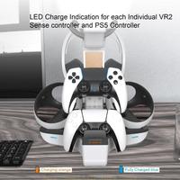 02DA Charging Station Connection for PS VR2/ Controller Charging Storage Holders Charging Accessories