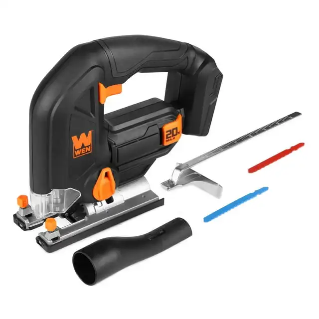 

WEN 20V Max Cordless Jigsaw (Tool Only – Battery Not Included)