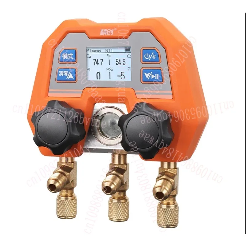Bluetooth Wireless APP Digital Fluorine Adding Meter Automotive Air Conditioning Refrigerant Pressure Gauge 2025 NEW