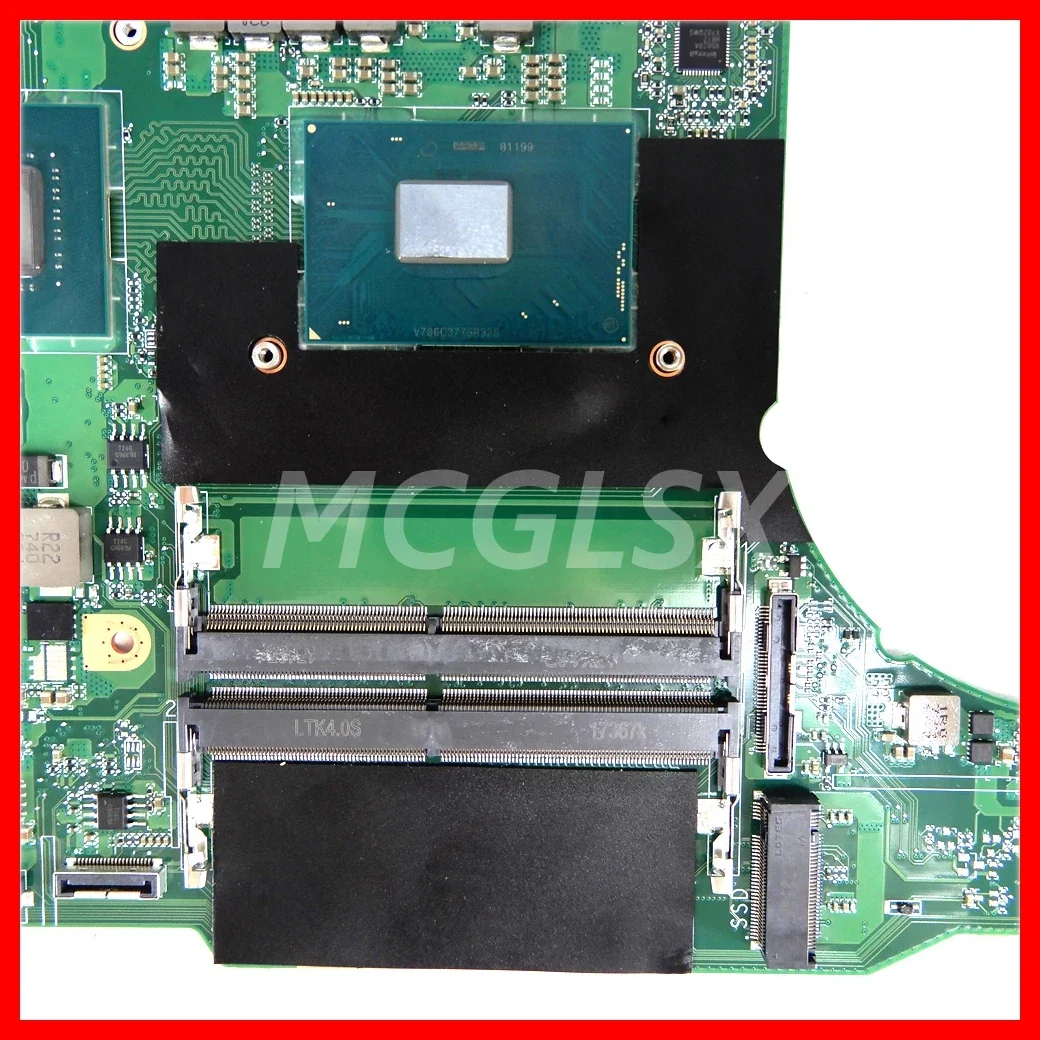 Imagem -05 - Placa-mãe Portátil para Asus Gl503vd Fx503v Fx503vd Fx503vd Fx63vd Gldabklmb28a0 Mainboard com i5 I77th Gen Cpu Gtx1050