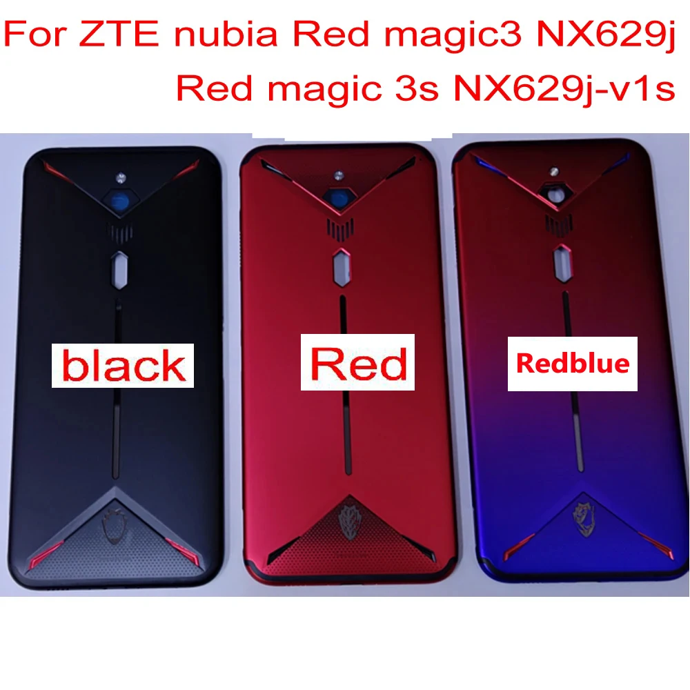 Best Quality AAA+ Battery Back Cover For ZTE nubia Red magic 3 NX629j Redmagic 3s Housing Door Rear Case Phone Lid Shell