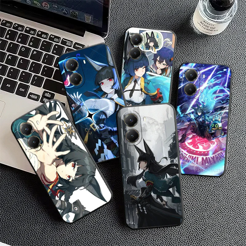 Мягкий чехол для телефона Zenless Zone Zero Hoshimi Miyabi для Xiaomi Poco X5 X6 X7 X8 Pro Max X3 F7 F8 Ultra M8 M7 M6 M5 Redmi 15 15C 14C