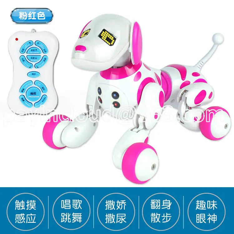 Imagem -06 - Controle Remoto Inteligente Robô Brinquedos do Cão Educação Precoce 26 Andando Crianças Bebê Educativo Animal de Estimação Dimei 9007 Anos de Idade