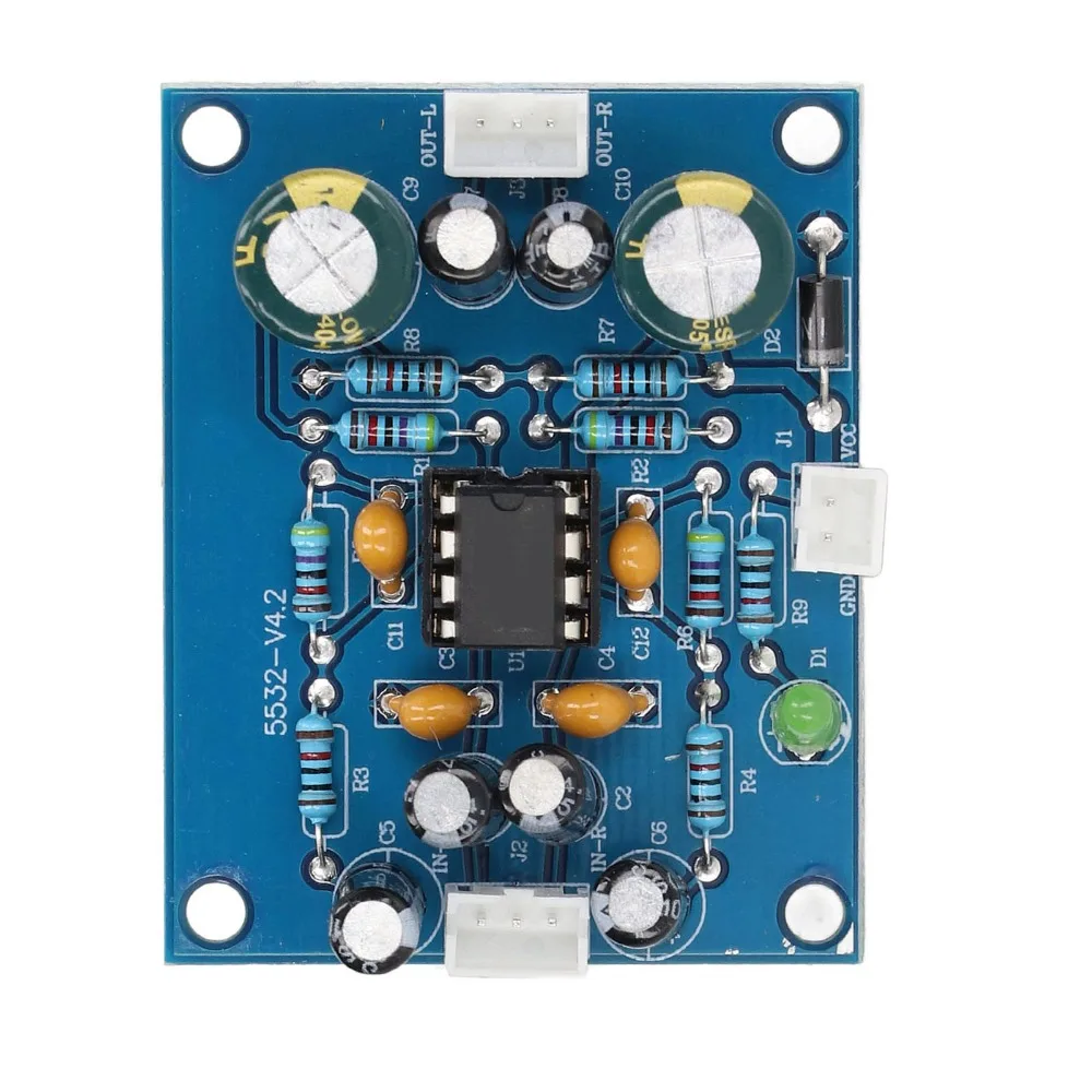 NE5532 Chip Preamp …