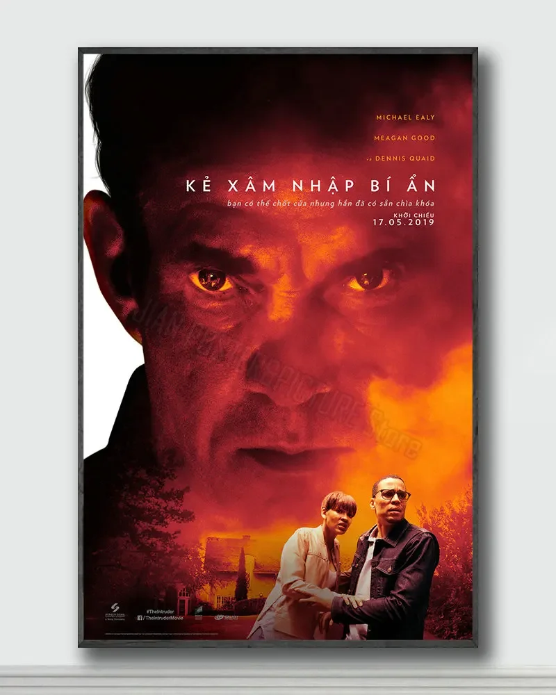 NJ277 The Intruder Movie 1 Silk Posters and Prints wall art Art Poster Home Decor