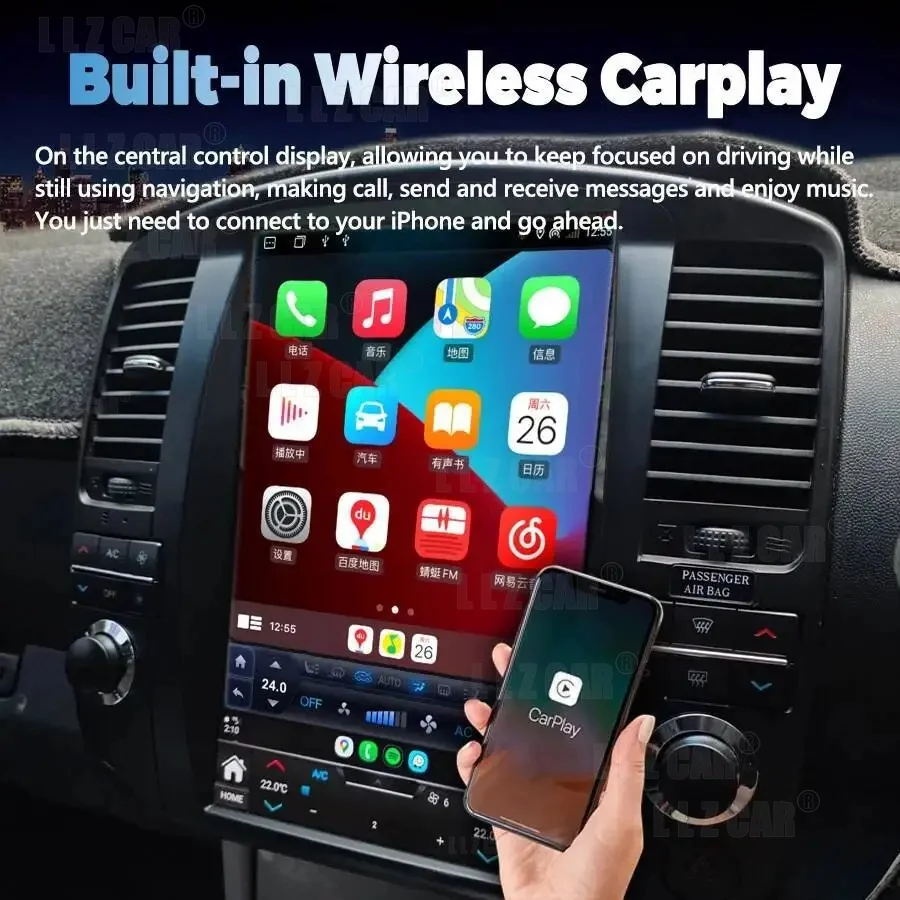 Vertical screen Car Radio Stereo Receiver Android For Nissan Pathfinder 2008 2009 2010 2011 2012 GPS Automotive Multimedia DSP