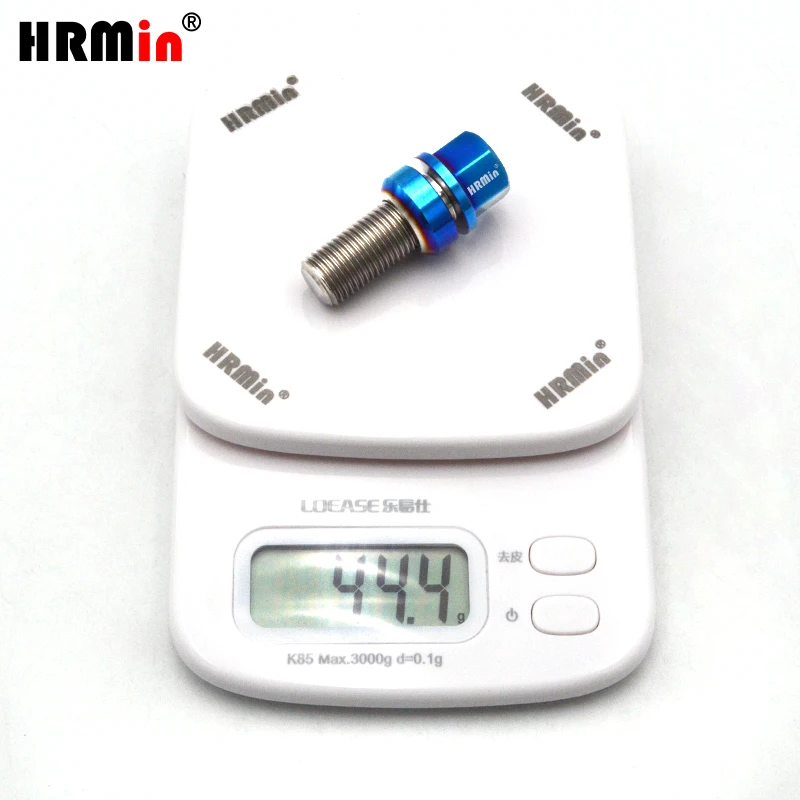

HRMin never rust Gr.5 titanium ball seat wheel bolt titanium bolt M14*1.5*28-45mm for VW AUDI Racing car
