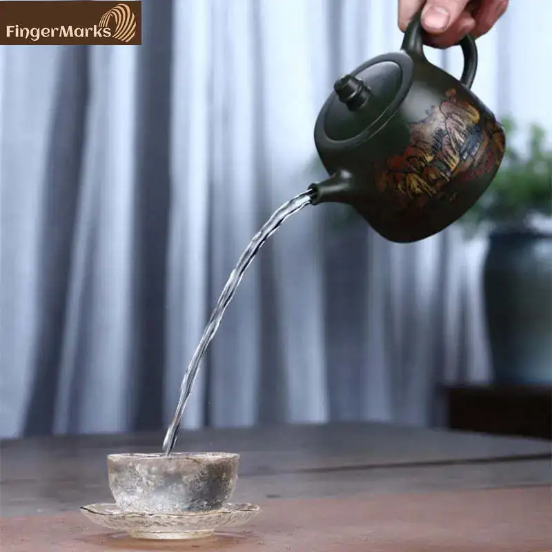 460ml | Yixing Zisha Teapot - Da Han Duo - Lu Ni