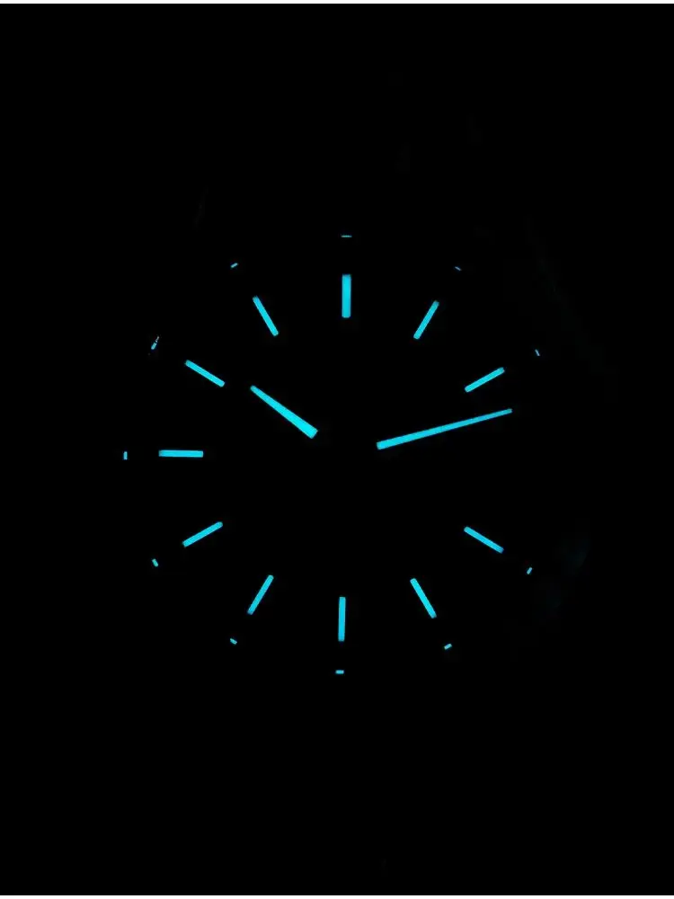 นาฬิกาข้อมือผู้ชาย San Martin รุ่นใหม่ ขนาด 39 มม. หน้าปัดไล่เฉดสี MOP พร้อมกลไกอัตโนมัติ Miyota 9015 กันน้ำลึก 100 เมตร รุ่น SN0150