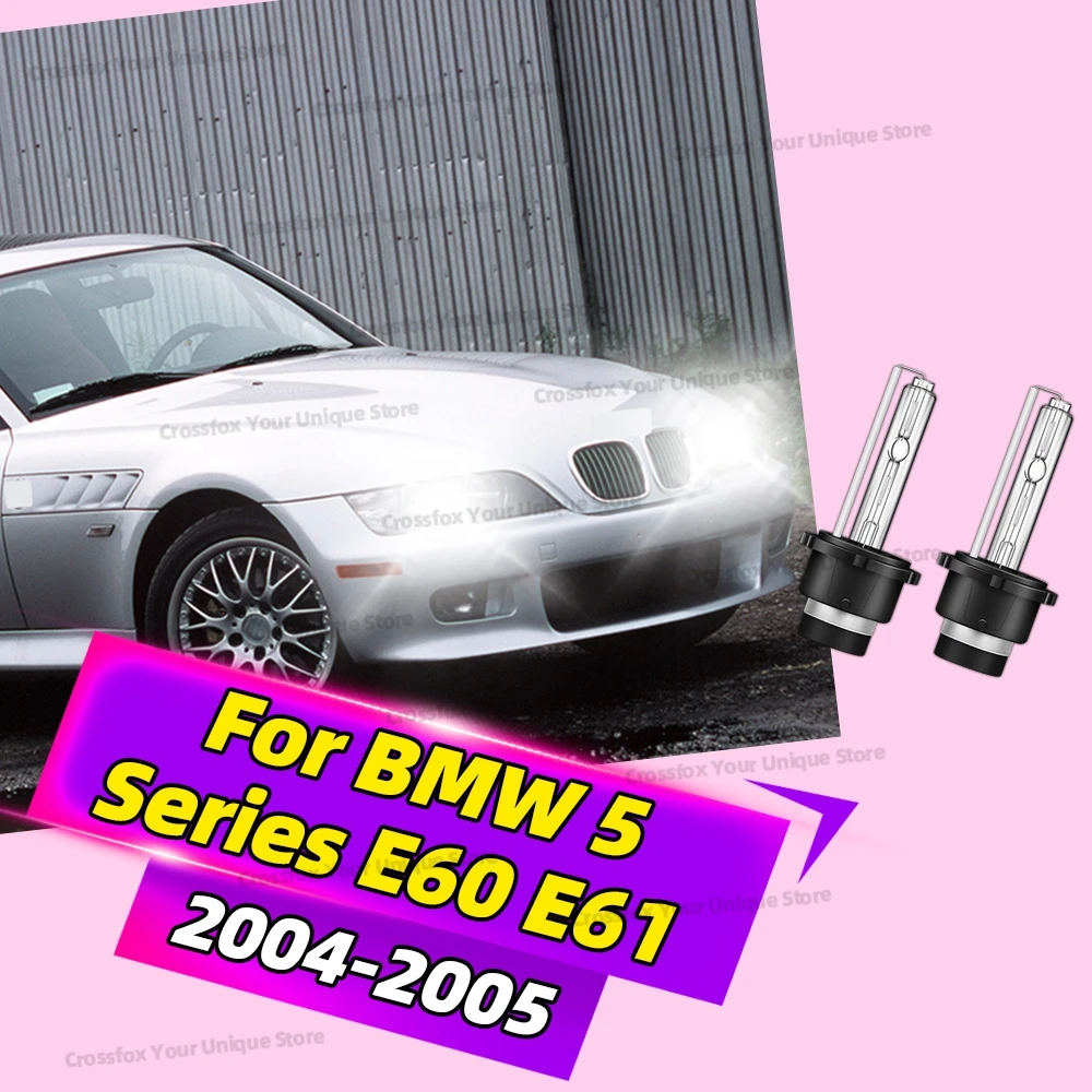

2 шт. для BMW 5 серии E60 E61 2004 2005 E39 1999-2003 HID ксеноновые фары 35 Вт HID D2S 6000K 8000K 10000K