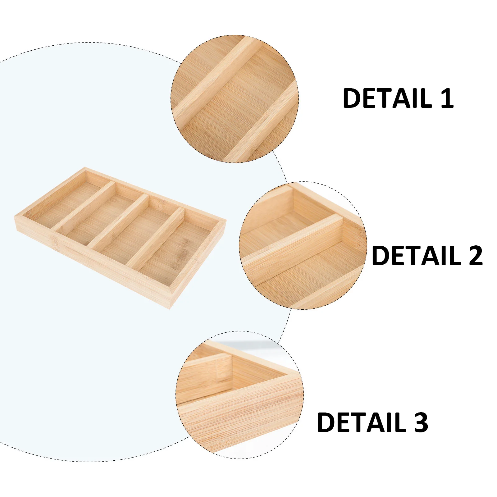 

1pc Wooden Glasses Tray Holder Eyeglasses Display Case Storage Organizer Desk Sunglasses Tray Jewelry Presentation Tool