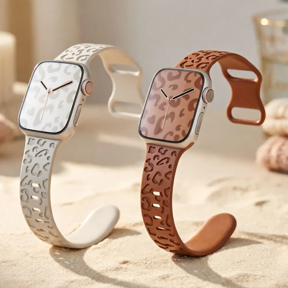 Engraved Strap For Apple Watch Band 46mm 42mm 44mm 41-40mm 49mm 45 mm Silicone Correa Bracelet Series 10 8 9 7 SE 6 5 4 Ultra 2