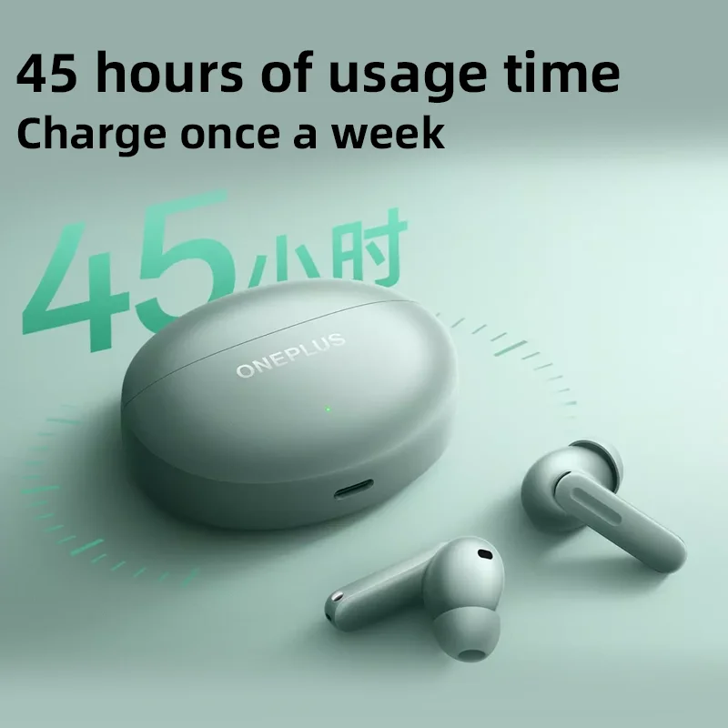 سماعات بلوتوث لاسلكية OnePlus Buds 4، إلغاء الضوضاء العميقة 55 ديسيبل، وقت الاستخدام 45 ساعة، بلوتوث 4.5 #6