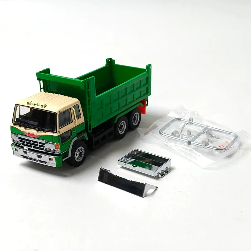DBGT Model 1/64 Scale Super Dolphin Dump Truck Alloy Car Model Ornament Souvenir Display Collection Hobby Gift
