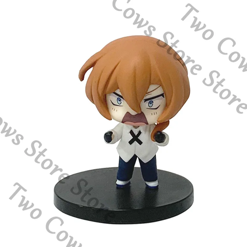 Anime Bungo chiens errants Dazai Osamu Nakahara Chuya PVC poupée jouets Kits de Garage Figurine modèle Maumet Cosplay dessin animé cadeau