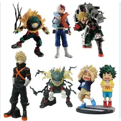 Anime My Hero Academia Action Figures Midoriya Izuku Bakugou Katsuki Anime Series Figure PVC Collection Model Toys Decor Gifts