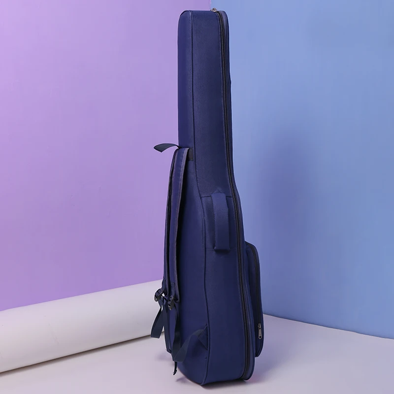 4/41 Inch Acoustic Folk Guitar Bass Bag Backpack Double Straps Oxford Waterproof Guitar Soft Carry Case Gig Bag Cover