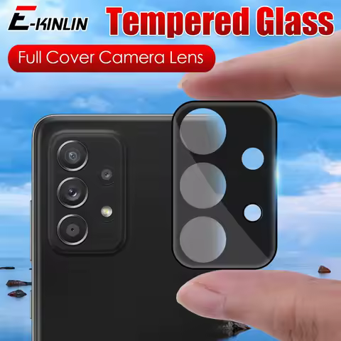 For Samsung Galaxy A02s A03s A22 A52 A72 A32 A12 A22s A52s 3D Curved Full Cover Screen Protector Tempered Glass Camera Lens Film