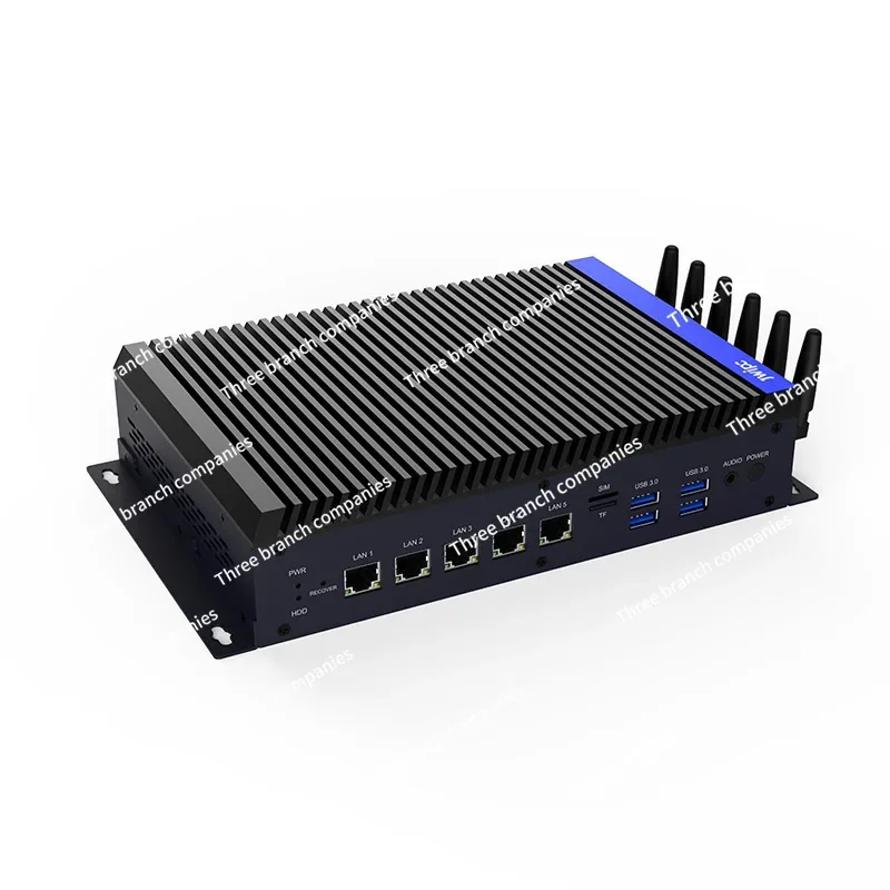 Intelligent ARM Architecture RK3588 Edge Computing Box 5 Network Port 6T Hashrate Various Expansion Support