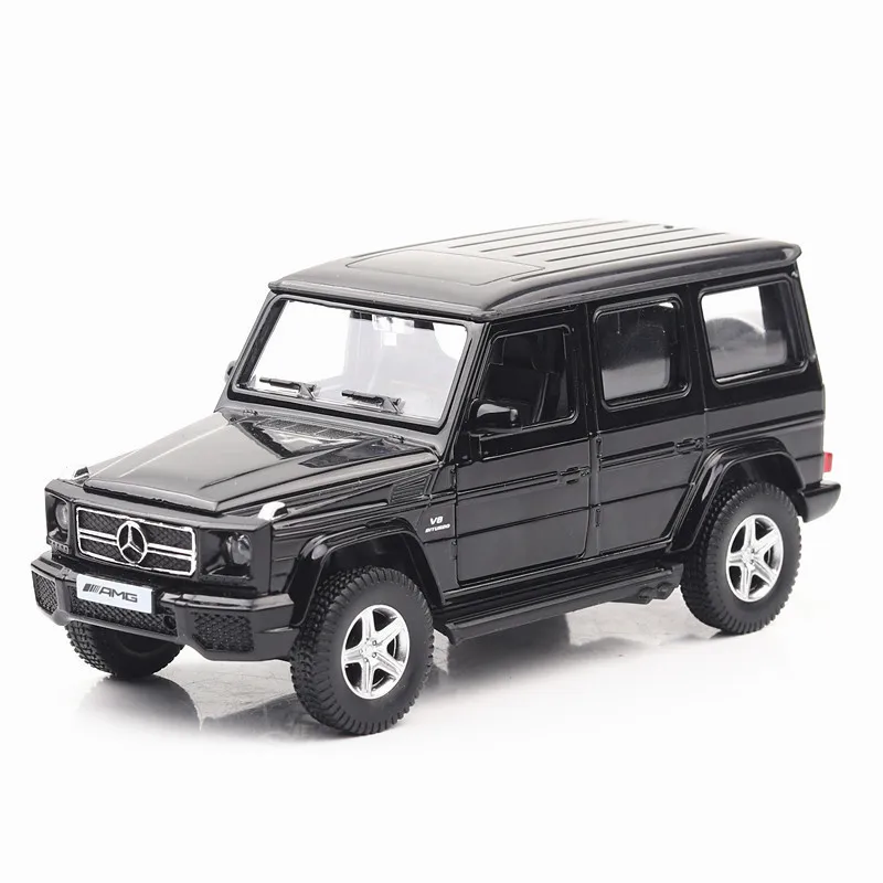 1:36 Mercedes-Benz G63 Automodellen Speelgoed Legering Diecast Speelgoed Suv Model Terugtrekken Off-Road Voertuigen Voor Kinderen Geschenken Collectie D1