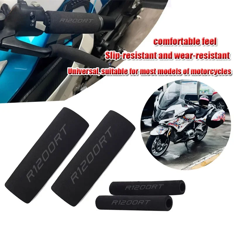 Fit For R1200RT R1250RT R1200RS R1250RS R 1200 RT Motorcycle Universal Heat Shrinkable Grip Cover Nonslip Rubber Handlebar Grip