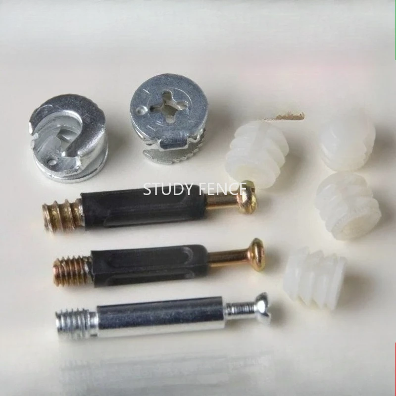 20 Set of Furniture Connectors Furniture Fasteners Display Cabinets/wardrobes/cabinet Connectors Furniture Hardware Accessories
