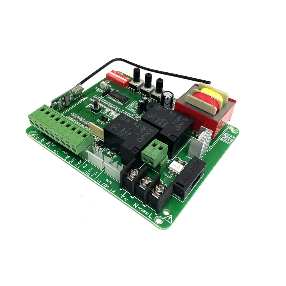 K329E soft start solo finecorsa magnetico nessun apricancello scorrevole scheda di controllo del motore scheda elettronica controller pcb
