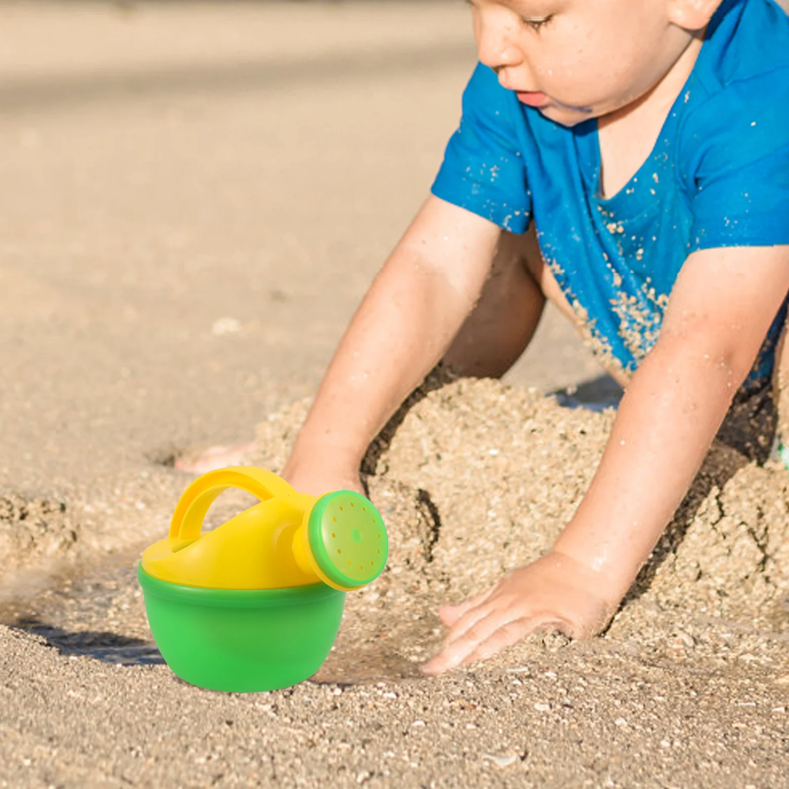 Regador para crianças pequenas, jardinagem, brinquedos de areia, ferramentas de plantio de praia de plástico para bebês